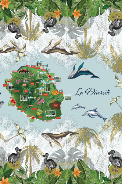 nappes la reunionnaise La Diversité collection974